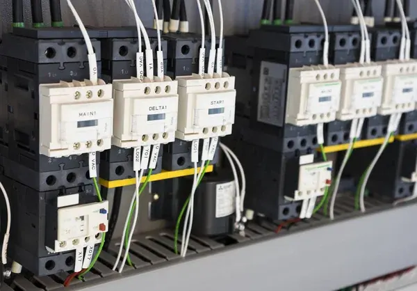 tablero con arrancadores eléctricos